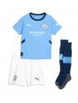 Manchester City Bernardo Silva #20 Replika Hemmakläder Barn 2024-25 Kortärmad (+ byxor)